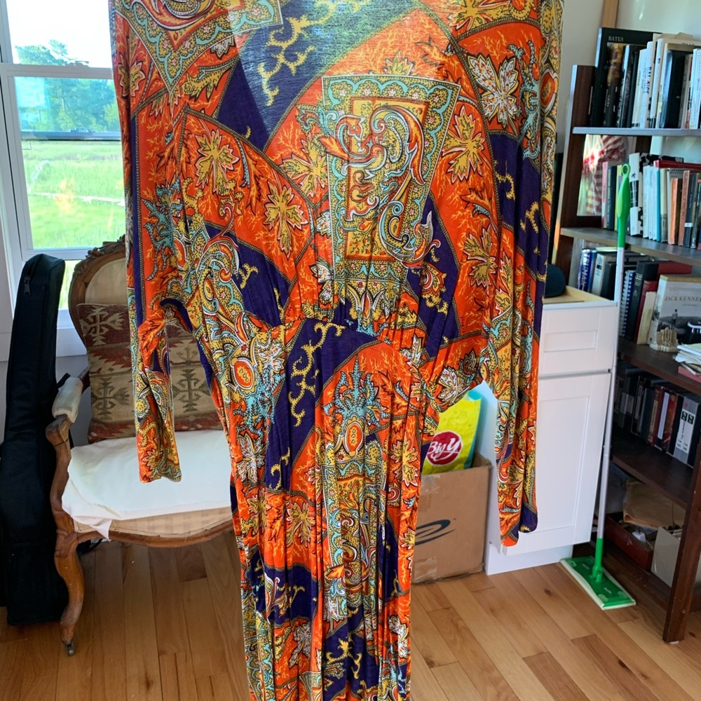 T Bags paisley mini dress GUC